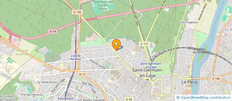 localisation de l'entreprise SOCIETE CIVILE VEGA  SAINT-GERMAIN-EN-LAYE