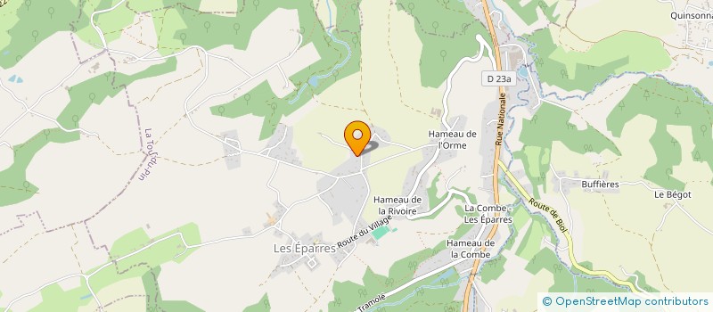 localisation de l'entreprise SOCIETE CIVILE VELASCO  LES EPARRES