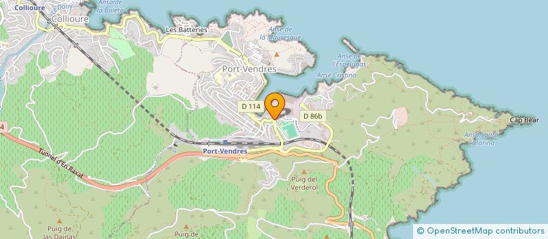 localisation de l'entreprise SOCIETE CIVILE VENES  PORT-VENDRES