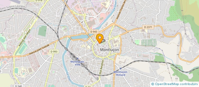 localisation de l'entreprise SOCIETE CIVILE VERDUN-BLANZAT à MONTLUCON
