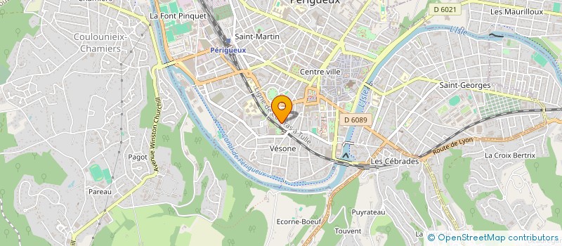 localisation de l'entreprise SOCIETE CIVILE VESONE TAILLEFER à PERIGUEUX