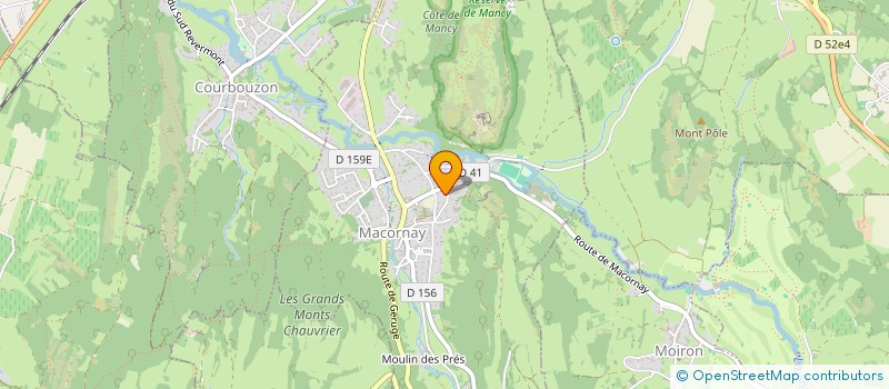 localisation de l'entreprise SOCIETE CIVILE VEYLAND PERE ET FILS  MACORNAY