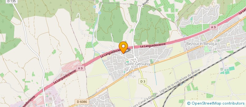 localisation de l'entreprise SOCIETE CIVILE VILLANOVA  SAINT-GERVASY