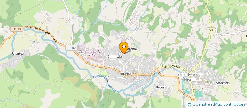 localisation de l'entreprise SOCIETE CIVILE VILLARD PINSON IMMOBILIER  SAINT-PEE-SUR-NIVELLE