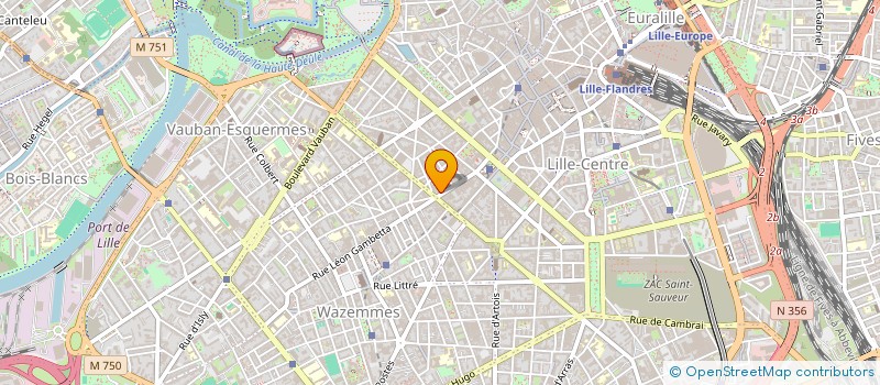 localisation de l'entreprise SOCIETE CIVILE VIMACTOR à LILLE