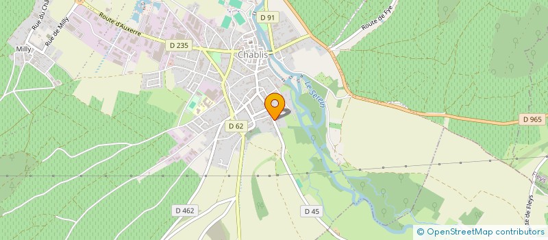 localisation de l'entreprise SOCIETE CIVILE VOCORET PATRICE ET GUYLAINE  CHABLIS