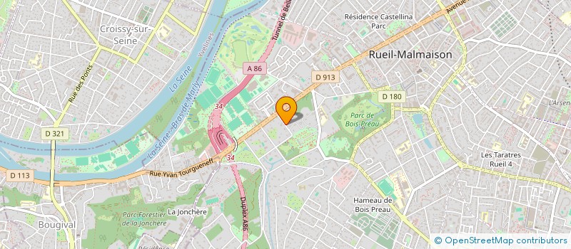 localisation de l'entreprise SOCIETE CIVILE VOLNEY 10 à RUEIL-MALMAISON