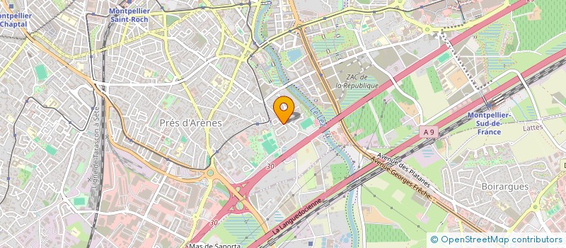 localisation de l'entreprise SOCIETE CIVILE WAGRAM à MONTPELLIER