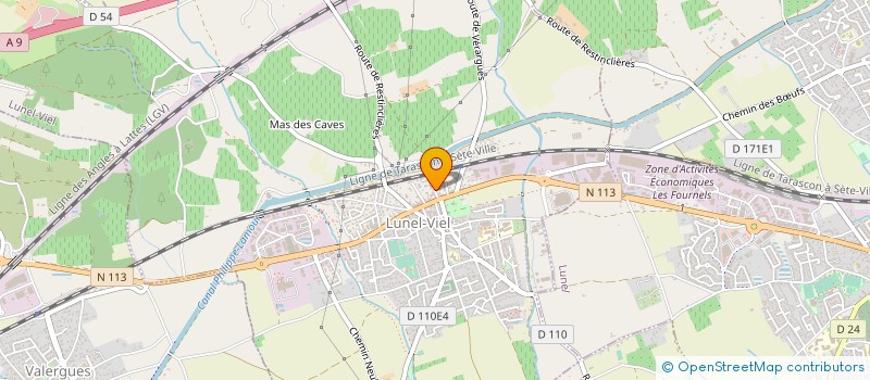 localisation de l'entreprise SOCIETE CIVILE WAPITI  LUNEL-VIEL