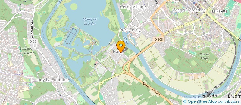 localisation de l'entreprise SOCIETE CIVILE WE  CERGY