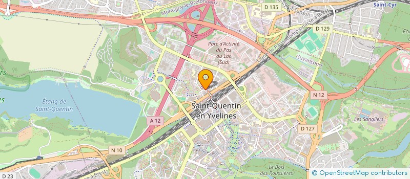 localisation de l'entreprise SOCIETE CIVILE WICKLOW  MONTIGNY-LE-BRETONNEUX