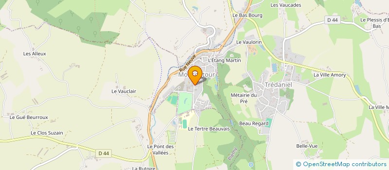 localisation de l'entreprise SOCIETE CIVILE WILLIAM CRAFT HOME  MONCONTOUR