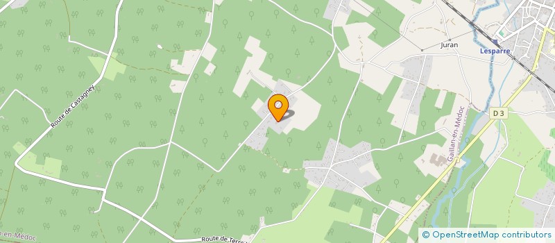 localisation de l'entreprise SOCIETE CIVILE WILLOW  GAILLAN-EN-MEDOC