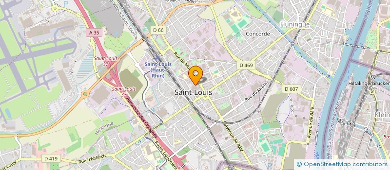 localisation de l'entreprise SOCIETE CIVILE WININGER  SAINT-LOUIS