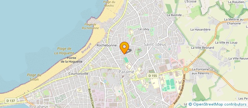 localisation de l'entreprise SOCIETE CIVILE YDEUC  SAINT-MALO