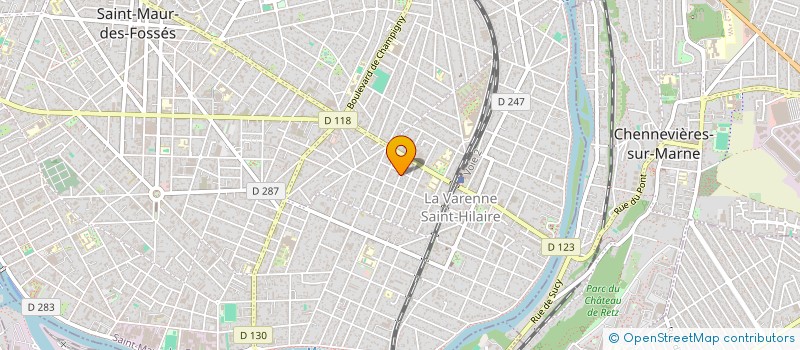 localisation de l'entreprise SOCIETE CIVILE YMC & A à SAINT-MAUR-DES-FOSSES