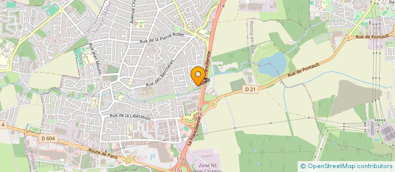 localisation de l'entreprise SOCIETE CIVILE YVARIC  PONTAULT-COMBAULT
