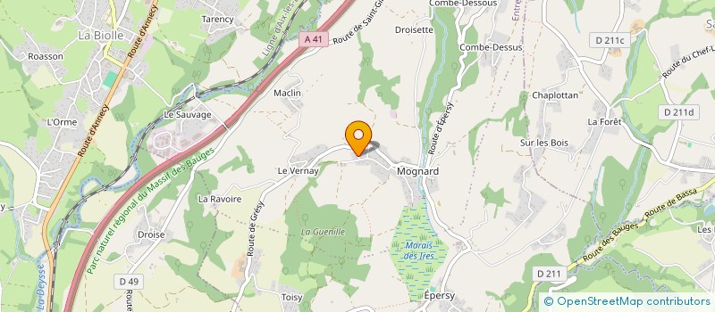 localisation de l'entreprise SOCIETE CIVILE ZOMASE  ENTRELACS