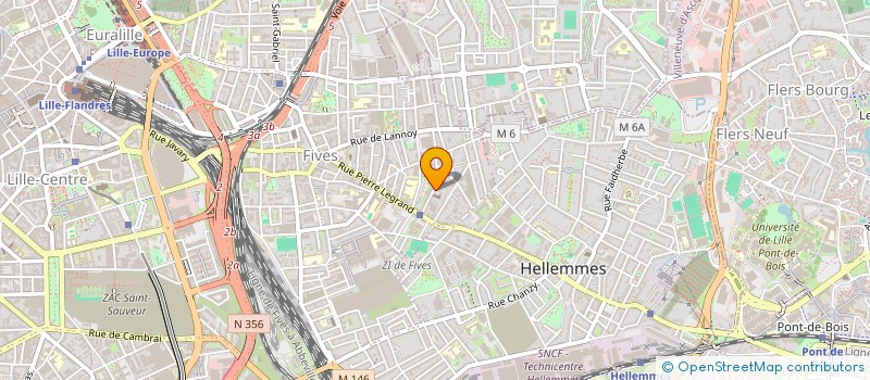 localisation de l'entreprise SOCIETE CIVILE ZYU à LILLE