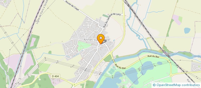 localisation de l'entreprise SOCIETE CIVILES IMMOBILIERE LA BONNE ETOILE  ANNET-SUR-MARNE