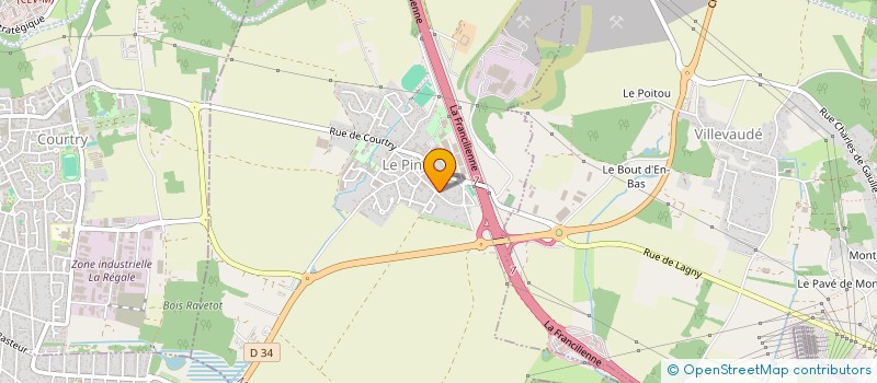 localisation de l'entreprise SOCIETE CIVIVEL IMMOBILIERE E 2 A à LE PIN