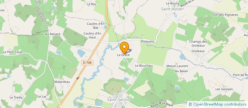 localisation de l'entreprise SOCIETE CIVLE D'EXPLOITATION AGRICOLE DE LA GRACE à SAINT-SERNIN