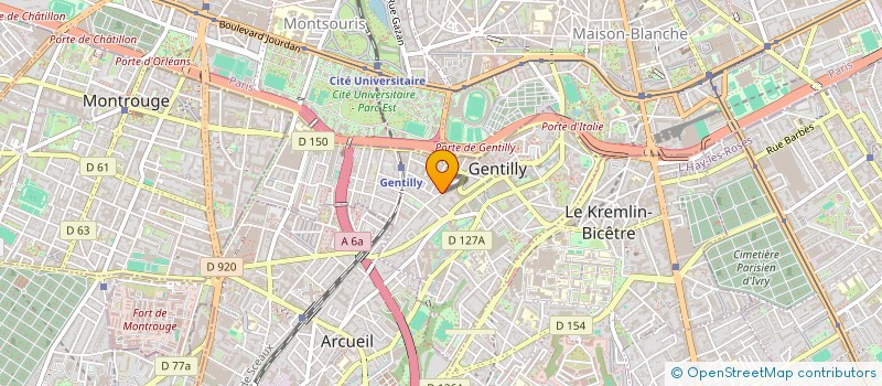 localisation de l'entreprise SOCIETE CLAIR-OFFSET à GENTILLY