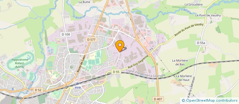 localisation de l'entreprise SOCIETE CLARELEC à VIRE-NORMANDIE