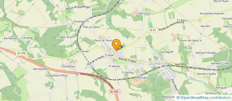 localisation de l'entreprise SOCIETE CLAUSTRE-DONNARD à PONT-DE-BUIS-LES-QUIMERCH