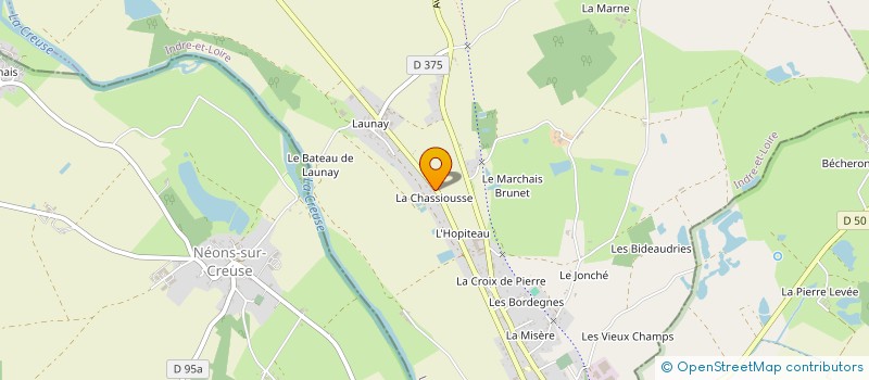 localisation de l'entreprise SOCIETE CLAVEAU MATHIEU BETAIL VIANDE  TOURNON-SAINT-PIERRE