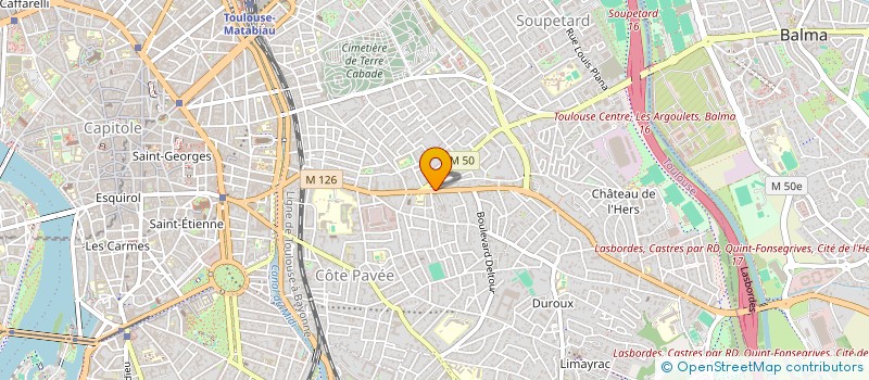 localisation de l'entreprise SOCIETE CLEM à TOULOUSE