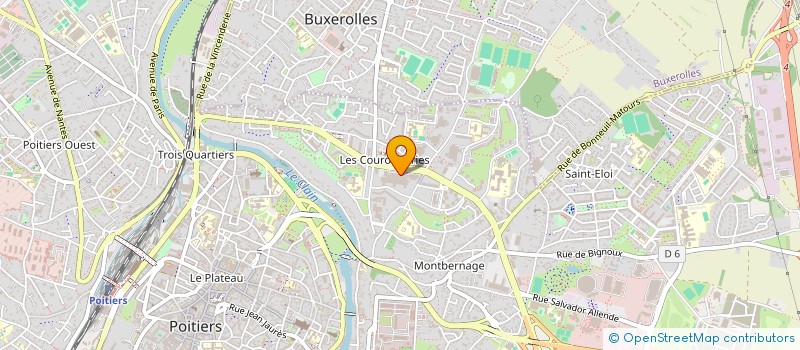 localisation de l'entreprise SOCIETE CLERPIN  POITIERS