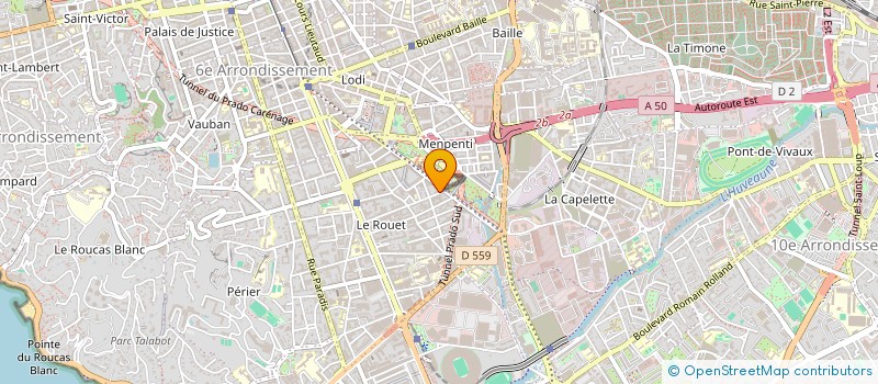 localisation de l'entreprise SOCIETE CLIMAT 22 à AUBAGNE