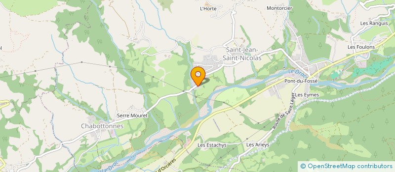 localisation de l'entreprise SOCIETE CLIMATIQUE DU HAUT-CHAMPSAUR à SAINT-JEAN-SAINT-NICOLAS
