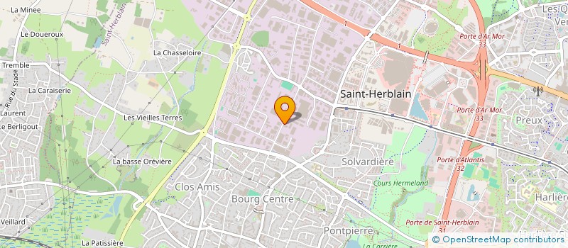 localisation de l'entreprise SOCIETE CLOISONS ENERGIE ET SERVICES à SAINT-HERBLAIN