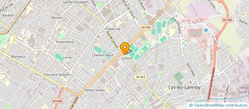 localisation de l'entreprise SOCIETE CMT BREUININ à ROUBAIX