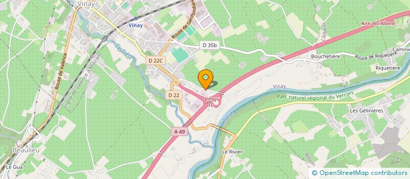 localisation de l'entreprise SOCIETE COGNE-MARION  VINAY