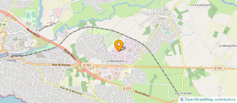 localisation de l'entreprise SOCIETE COLLET  PORNIC