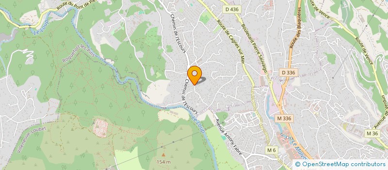 localisation de l'entreprise SOCIETE COLLOISE à LA COLLE-SUR-LOUP