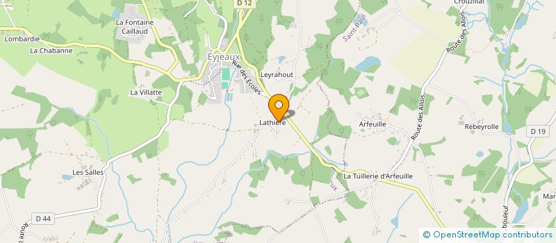 localisation de l'entreprise SOCIETE COLOM à EYJEAUX