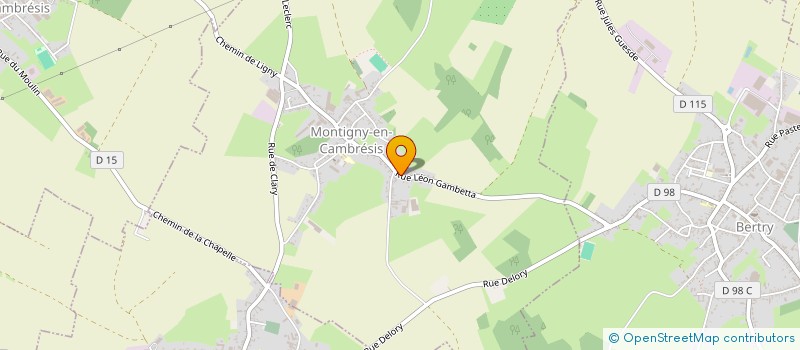 localisation de l'entreprise SOCIETE COLOMBE à MONTIGNY-EN-CAMBRESIS
