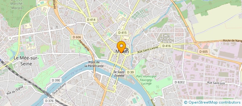 localisation de l'entreprise SOCIETE COLOMBOPHILE - LE MESSAGER PATRIOTE  MELUN