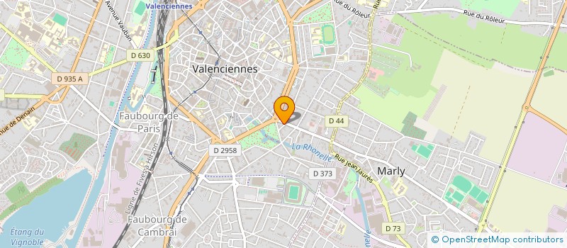 localisation de l'entreprise SOCIETE COMETAL FRANCE à VALENCIENNES