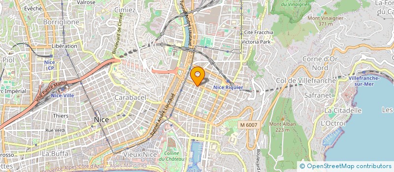 localisation de l'entreprise SOCIETE COMMERCIAL IMPORT à NICE