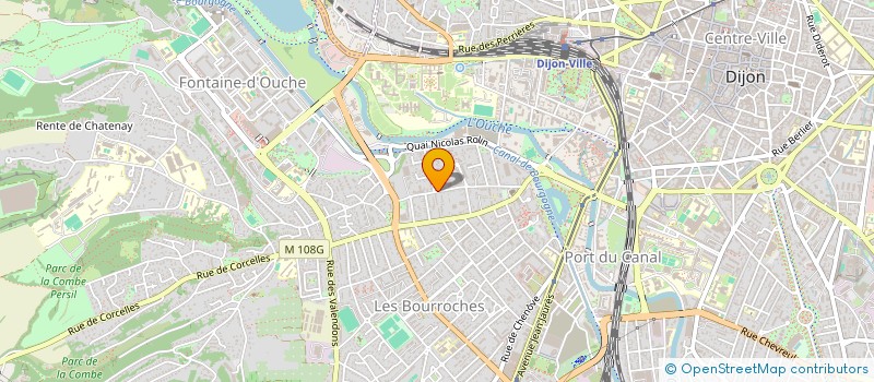 localisation de l'entreprise SOCIETE COMMERCIALE BOURGOGNE PATES à DIJON