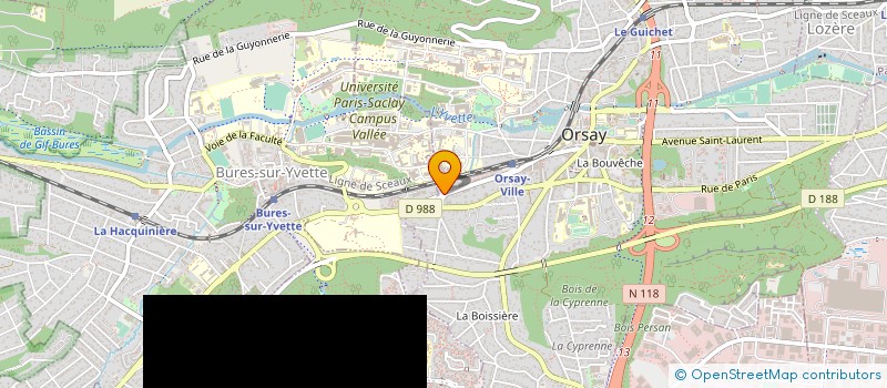 localisation de l'entreprise SOCIETE COMMERCIALE CTME à ORSAY
