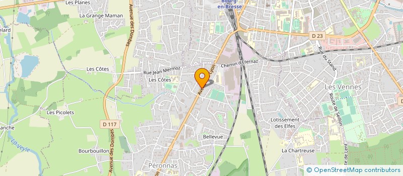 localisation de l'entreprise SOCIETE COMMERCIALE D'INTERVENTIONS TECHNIQUES à PERONNAS