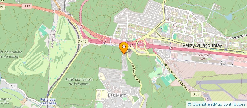 localisation de l'entreprise SOCIETE COMMERCIALE DE TAVERNY  JOUY-EN-JOSAS