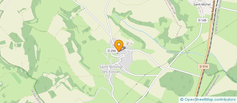 localisation de l'entreprise SOCIETE COMMUNALE DE CHASSE AU BOIS DU VAL D'ESNOMS à LE VAL-D'ESNOMS
