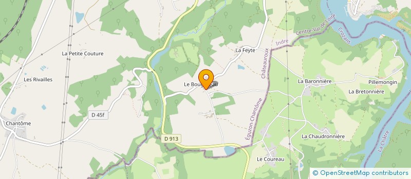 localisation de l'entreprise SOCIETE COMMUNALE DE CHASSE D'EGUZON à EGUZON-CHANTOME